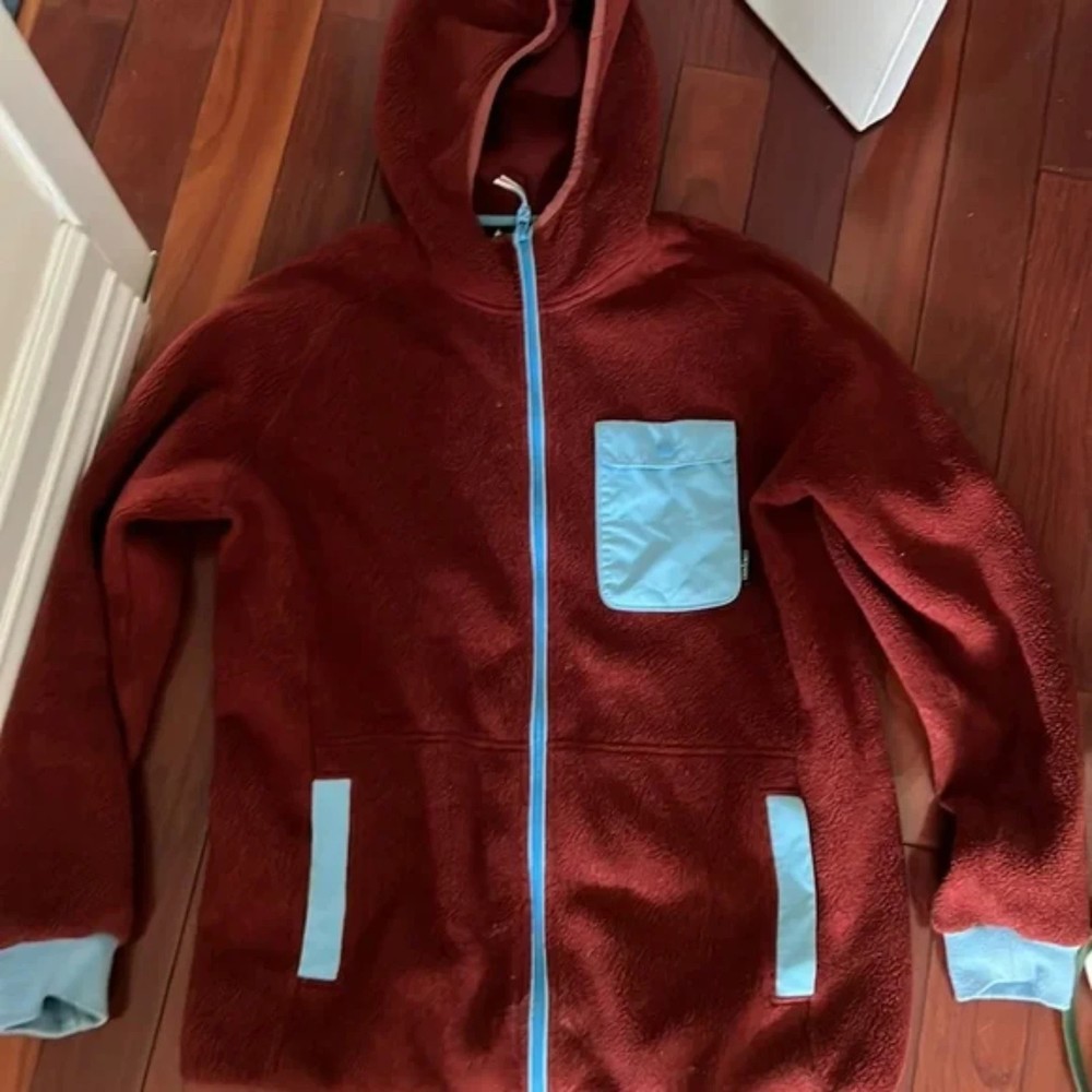 Cotopaxi men's Cubre Fleece Extra Large XL Dark red blue